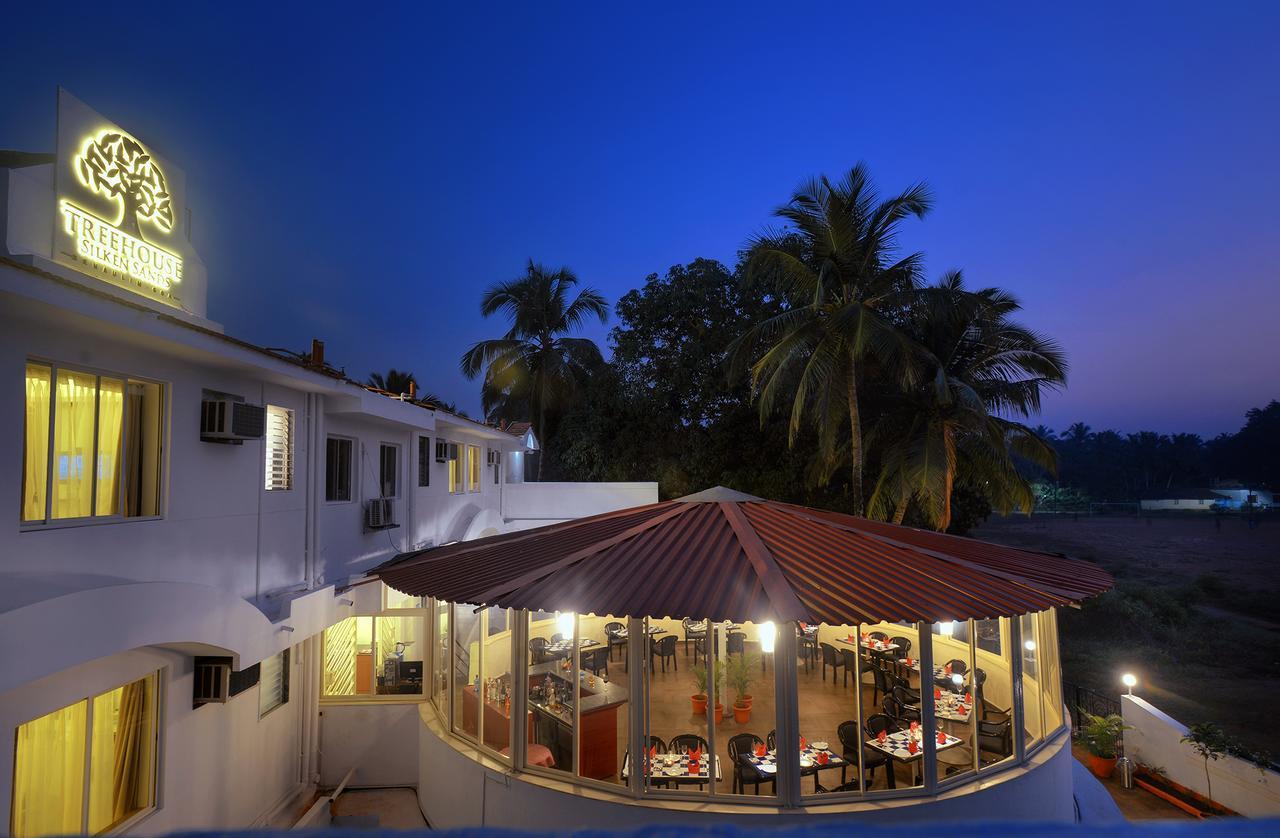 Hotel Treehouse Stamp Colva Exterior foto