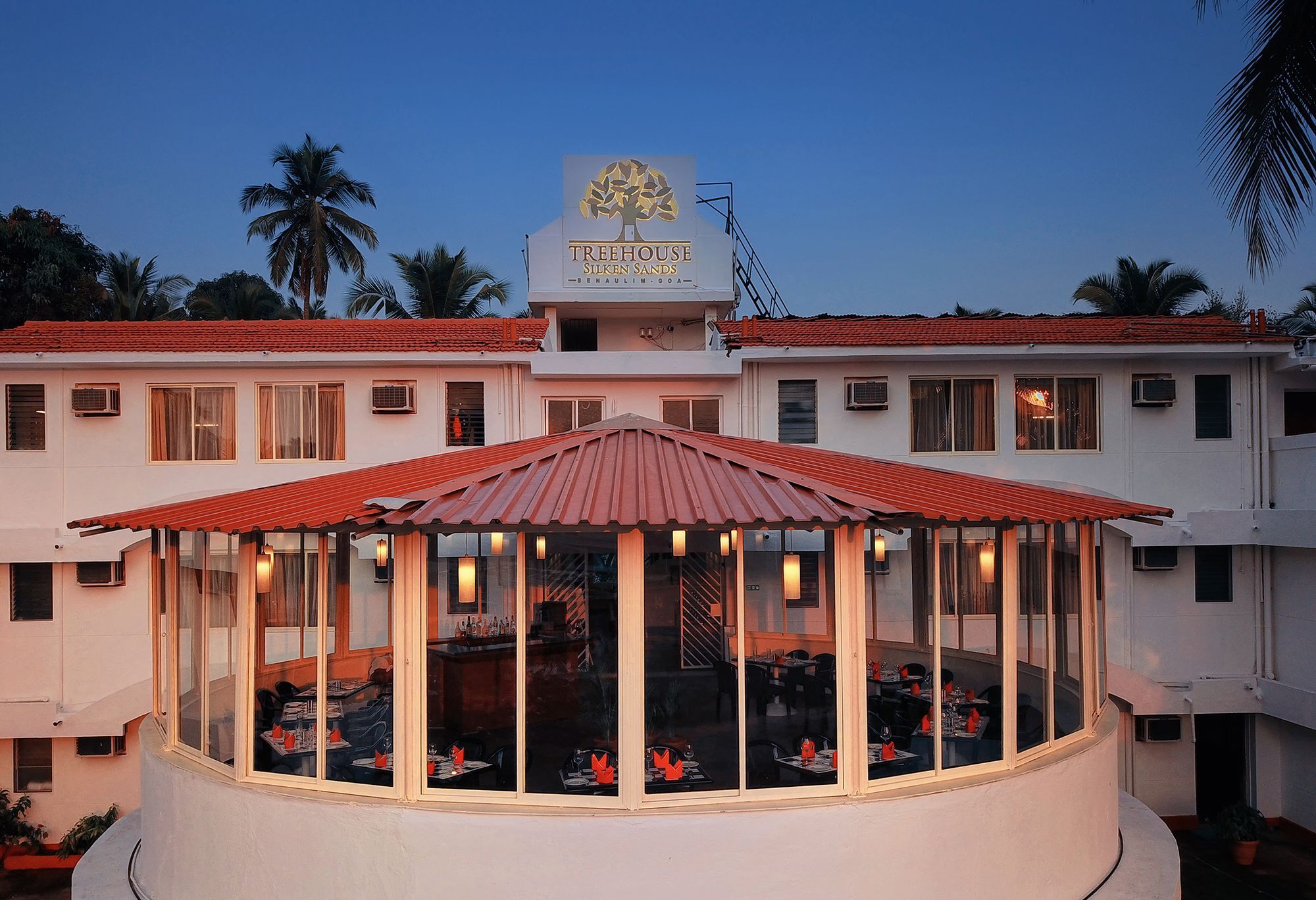 Hotel Treehouse Stamp Colva Exterior foto